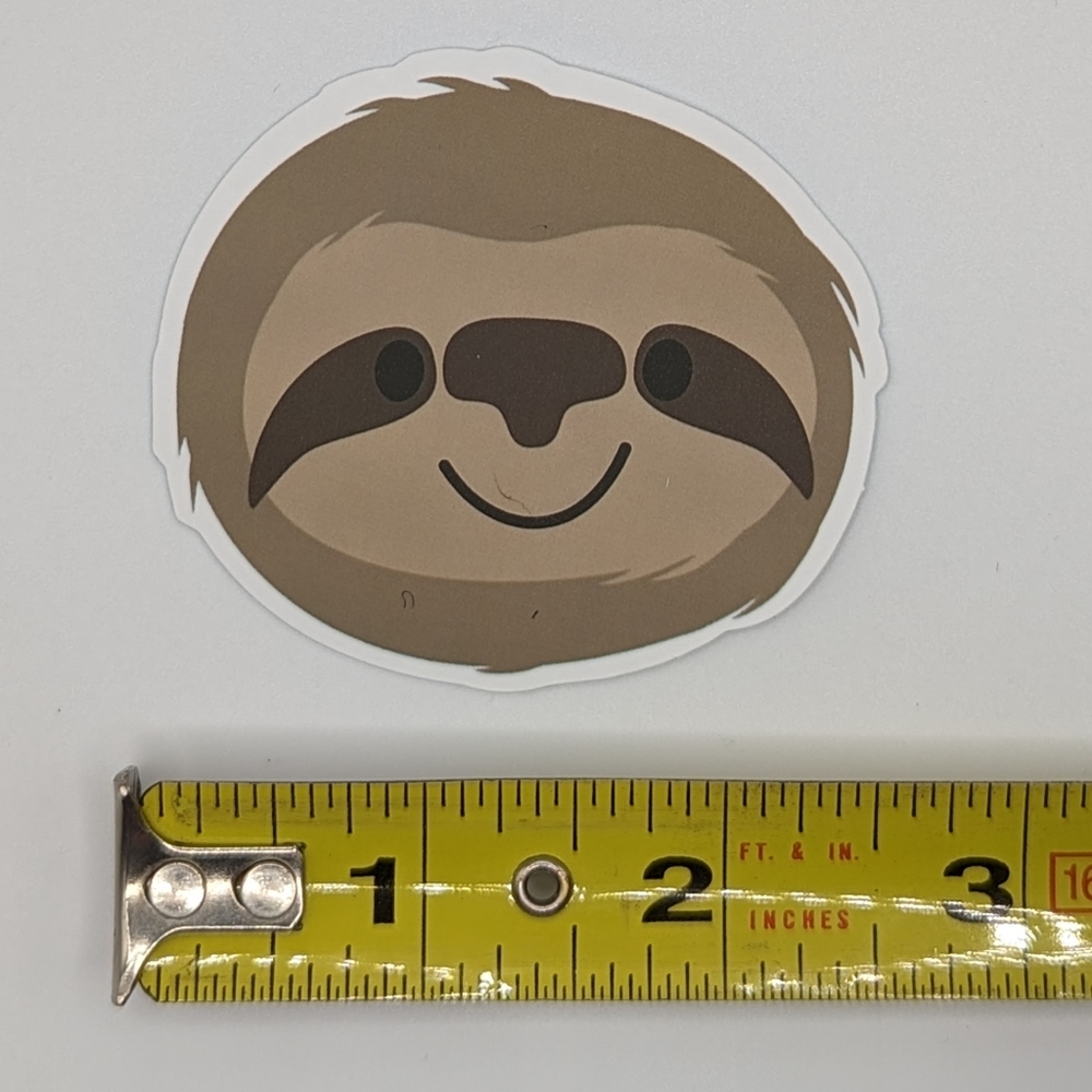 Sloth Sticker - Picture 2 of 2